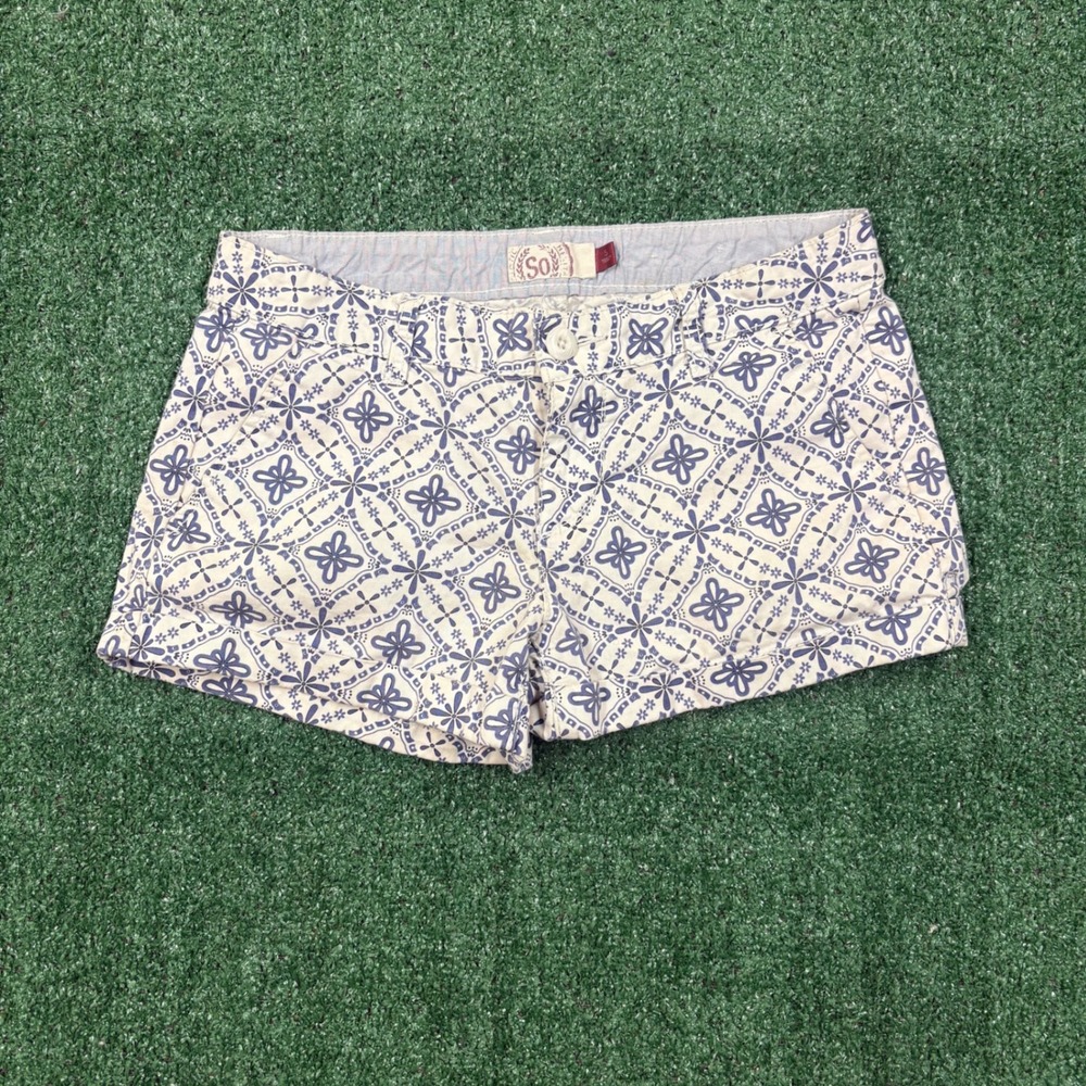 Y2K 2000's Geometric SO Shorts